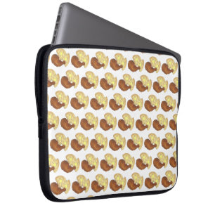 Housse Pour Ordinateur Portable Cuisine soule classique Poulet frit et gaufres Din