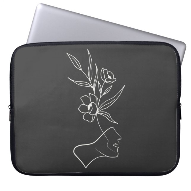 Housse Pour Ordinateur Portable Cultiver un plante (Devant)