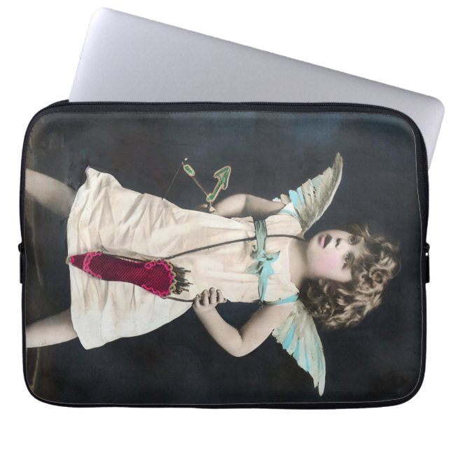 Housse Pour Ordinateur Portable Cupidon en colère (Devant)