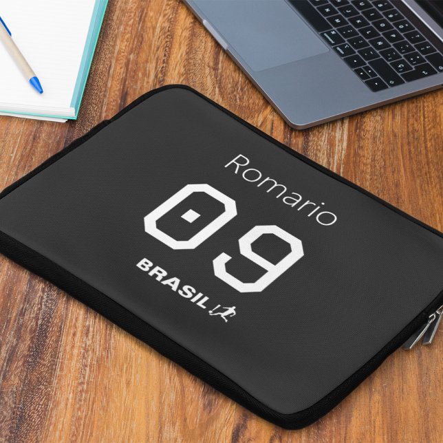 Housse Pour Ordinateur Portable Customizable Brasil Seleção Personalized Gear (Créateur téléchargé)