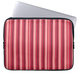 Housse Pour Ordinateur Portable Cute hot pink stripes