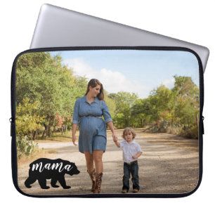 Housse Pour Ordinateur Portable Cute Mama Porte Silhouette avec personnalisation P