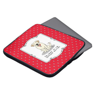 Housse Pour Ordinateur Portable Cute Spoten Rotten Jaune Labrador Retriever Chien
