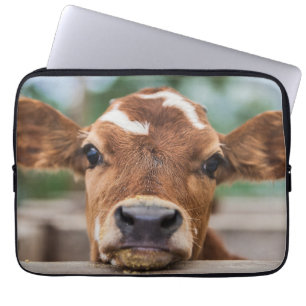 Housse Pour Ordinateur Portable Cutest Baby Animals   Little Cow Calf