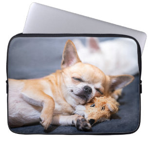 Housse Pour Ordinateur Portable Cutest Baby Animals   Red-haired Chihuahua Dog