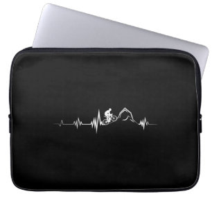 Housse Pour Ordinateur Portable Cyclisme Heartbeat Course Vélo de montagne Vélo