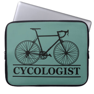 Housse Pour Ordinateur Portable cycologue Funny Cycliste pour cyclistes et cyclist