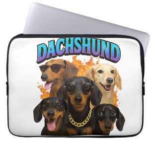 Housse Pour Ordinateur Portable Dachshund