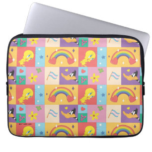 Housse Pour Ordinateur Portable DAFFY DUCK™ & TWEETY™ - Motif de fierté