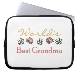 Housse Pour Ordinateur Portable Daisies et les meilleurs cadeaux de grand-mère au