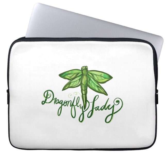 Housse Pour Ordinateur Portable Dame de Dragonfly (Devant)