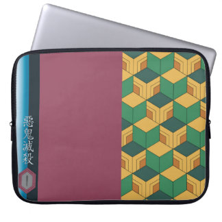 Housse Pour Ordinateur Portable Damon Slayer Kimetsu no Yaiba Giyuu Coque d'ordina