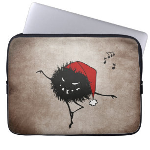 Housse Pour Ordinateur Portable Dancing Evil Christmas Bug