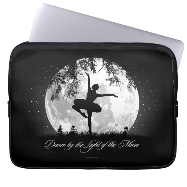 Housse Pour Ordinateur Portable Danse de la lune (Devant)