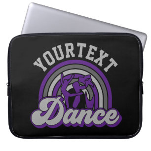Housse Pour Ordinateur Portable Danseur de ballet AJOUTER DU TEXTE Danse classique