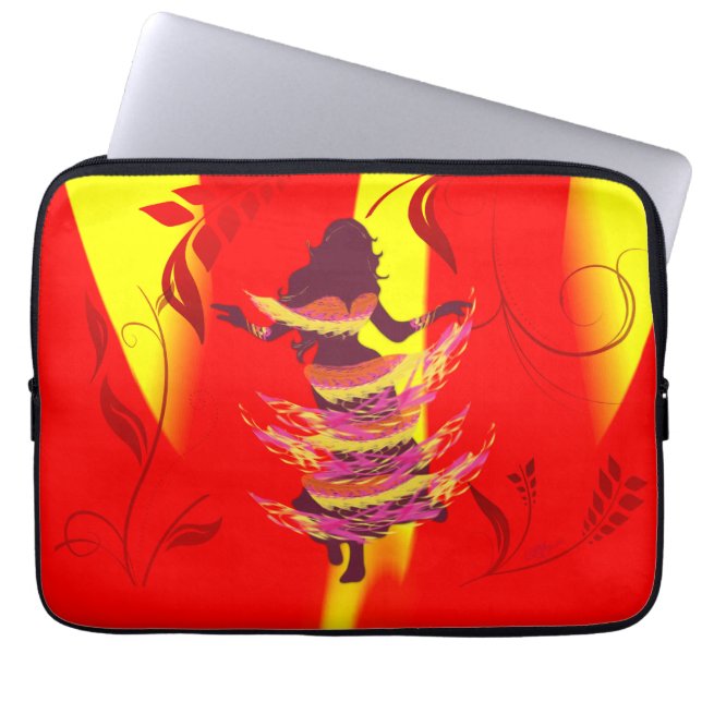 Housse Pour Ordinateur Portable Danseur *Rayjii* (Devant)