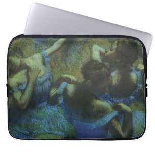Housse Pour Ordinateur Portable Danseurs bleus par Edgar Degas, Impressionnisme Vi