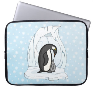 Housse Pour Ordinateur Portable Davin et Annie le Manche Ordinateur portable Pengu