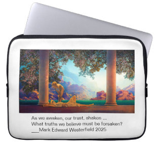 Housse Pour Ordinateur Portable DAYBREAK Maxfield Parrish 1922 ... 2022 Poster