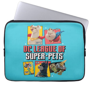 Housse Pour Ordinateur Portable DC League of Super-Pets Character Panels