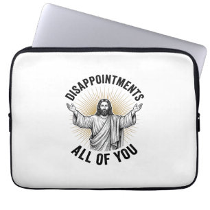 Housse Pour Ordinateur Portable Déceptions Vous Tous Chemise Religieuse Vintage