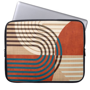 Housse Pour Ordinateur Portable Décor contemporain mur art retro estampes ensemble