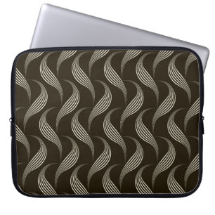 Housse Pour Ordinateur Portable Décor monochrome motif vintage et transparent avec