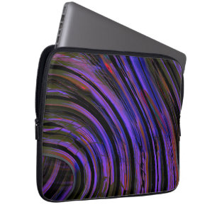 Housse Pour Ordinateur Portable Découpe en caoutchouc de pneu coloré dans le viole