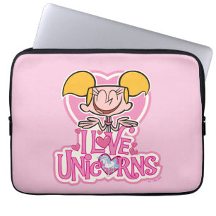Housse Pour Ordinateur Portable Dee Dee - I Love Unicorns