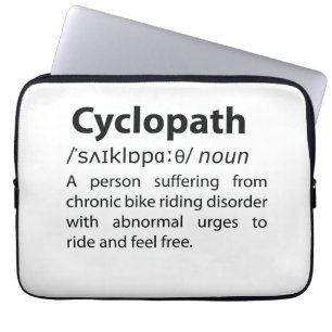 Housse Pour Ordinateur Portable Définition de dictionnaire amusant Cyclopath