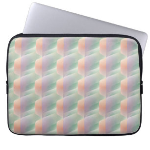 Housse Pour Ordinateur Portable Dégradé Abstrait Pastel de Couleur Douce Esthétiqu