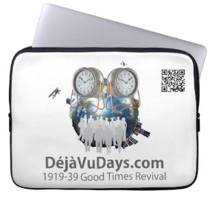 Housse Pour Ordinateur Portable Déjà Vu Days - Manche Ordinateur Portable 13"