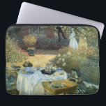 Housse Pour Ordinateur Portable Déjeuner de Claude Monet, impressionnisme Vintage<br><div class="desc">Le Luncheon (1876) de Claude Monet est un tableau vintage de la nature aux beaux-arts de l'impressionnisme qui présente un déjeuner pique-nique de printemps dans le jardin avec thé de l'après-midi. Un enfant joue tranquillement sur le sol avec des jouets. À propos de l'artiste : Claude Monet (1840-1926) est un...</div>