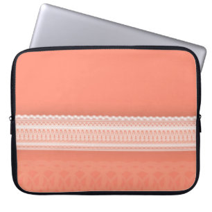 Housse Pour Ordinateur Portable Dentelle sensible contre le corail vibrant