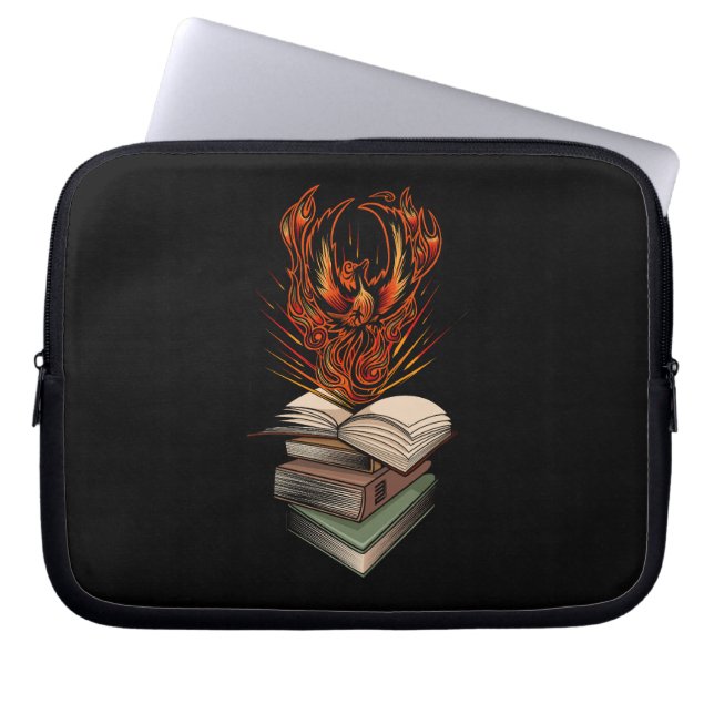 Housse Pour Ordinateur Portable Des Livres (Devant)