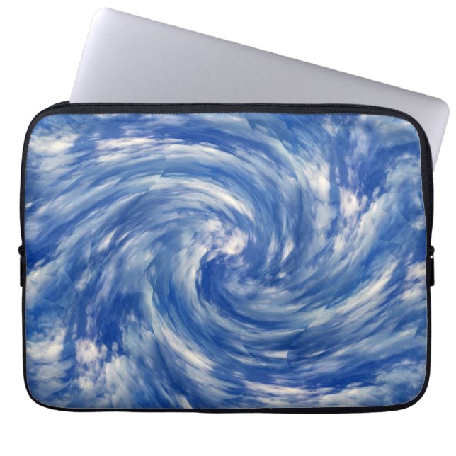 Housse Pour Ordinateur Portable Des nuages qui tourbillonnent...... (Devant)