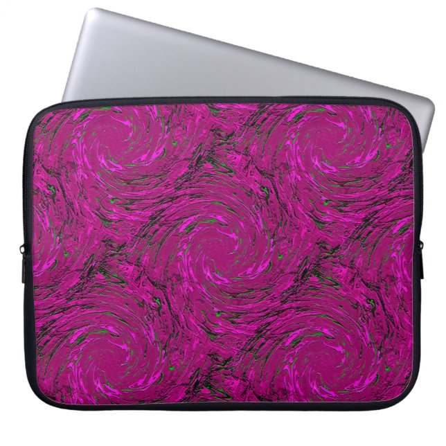 Housse Pour Ordinateur Portable Des Roses qui tournent.... (Devant)