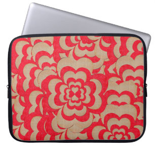 Housse Pour Ordinateur Portable Design abstrait des coeurs. Jour de Valentines