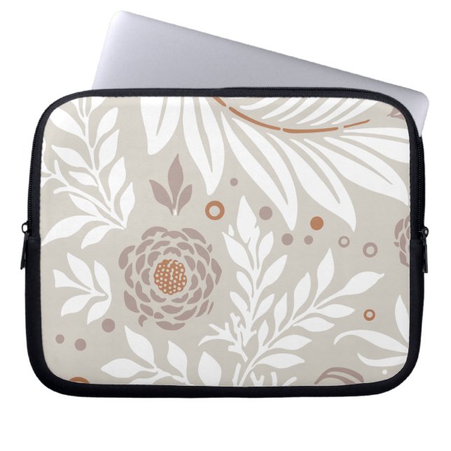 Housse Pour Ordinateur Portable Design floral 25 (Devant)