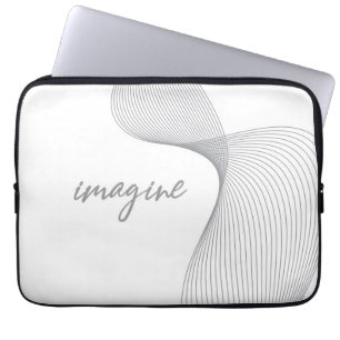 Housse Pour Ordinateur Portable Design graphique moderne, simple et élégant d'Imag