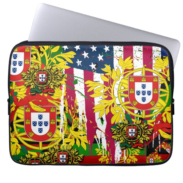 Housse Pour Ordinateur Portable Design portugais (Devant)