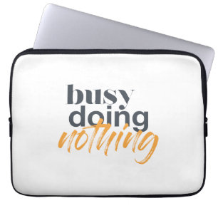 Housse Pour Ordinateur Portable Design urbain, moderne et tendance de Busy Doy Not