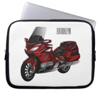 Dessin de moto de tourisme