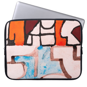 Housse Pour Ordinateur Portable Détail d'une peinture calligraphique avec Cola Pe