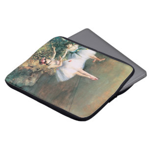 Housse Pour Ordinateur Portable Deux danseuses sur une scène par Edgar Degas, Art