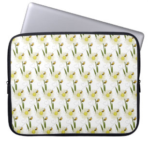 Housse Pour Ordinateur Portable Deux petites abeilles mignonnes