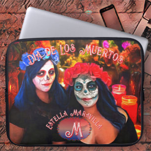 Housse Pour Ordinateur Portable Dia de Los Muertos Catrinas 1718