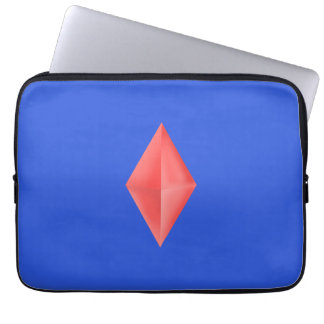 Housse Pour Ordinateur Portable Diamant rouge