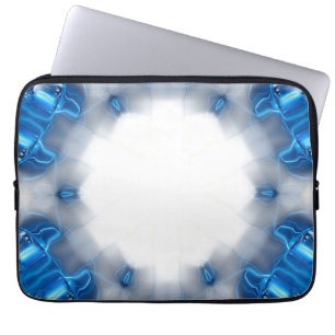 Housse Pour Ordinateur Portable Diamants bleus