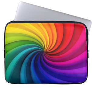 Housse Pour Ordinateur Portable diaphragme coloré Abstrait
